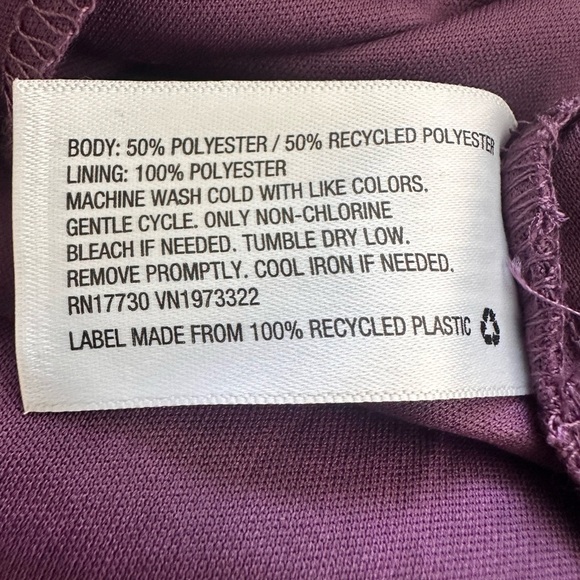 NWT Wild Fable Purple Flowy Lined Halter Dress Size L - Picture 9 of 11